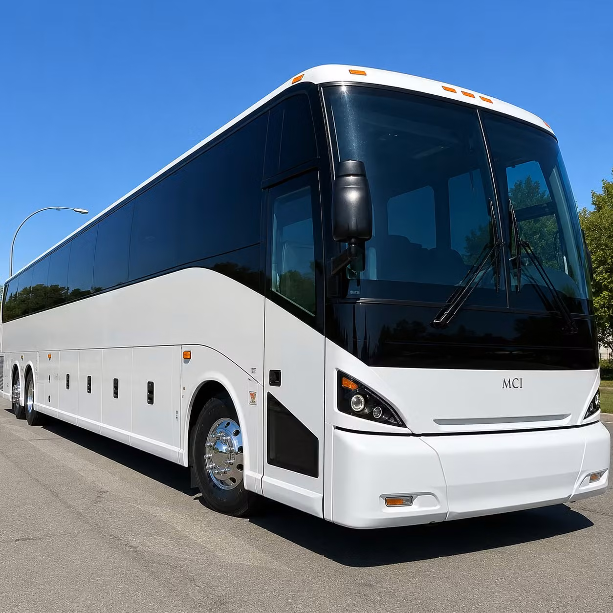 blaine long distance bus rentals