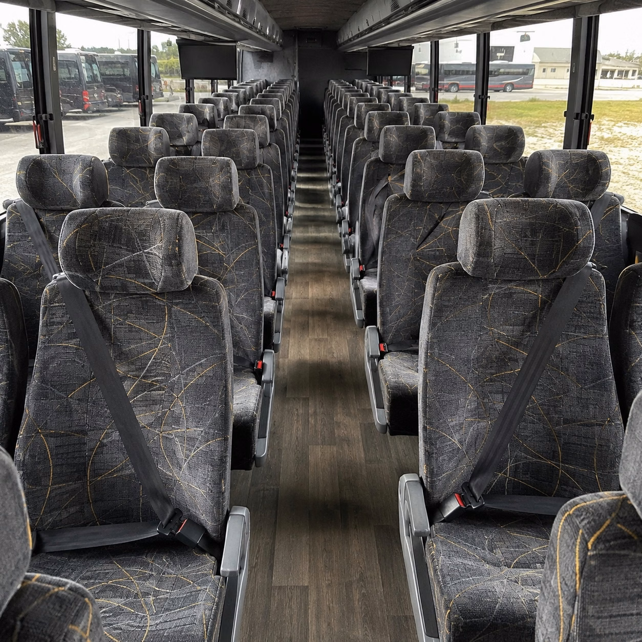 charter bus rentals for minnesota national guard and reserve units near blaine