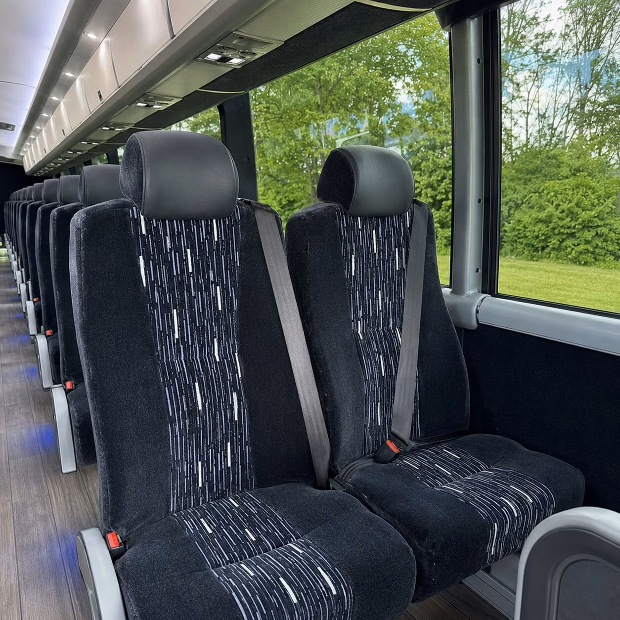 how the bus type you choose changes charter bus prices in blaine minnesota
